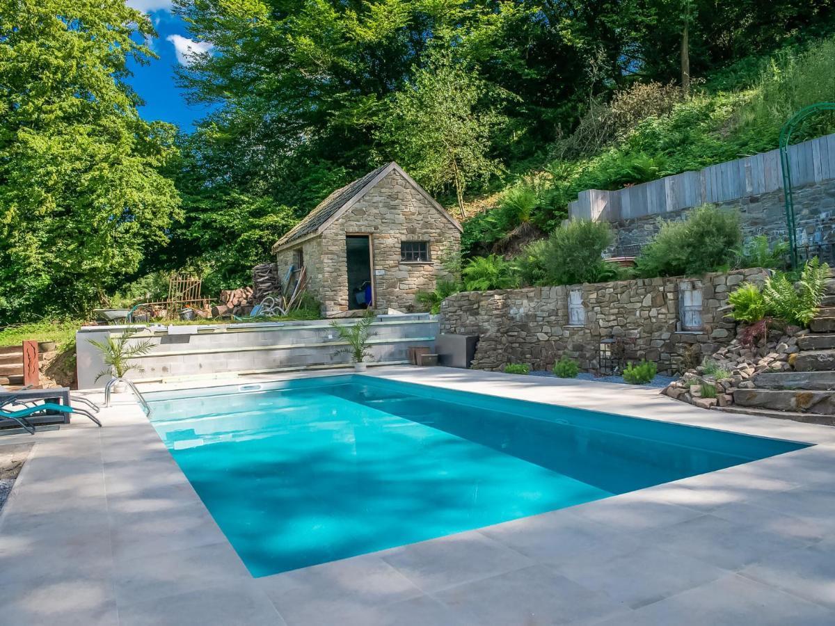 Nice Holiday Home In Nature With Sauna, Hot Tub En Swimming Pool Verviers Exterior foto